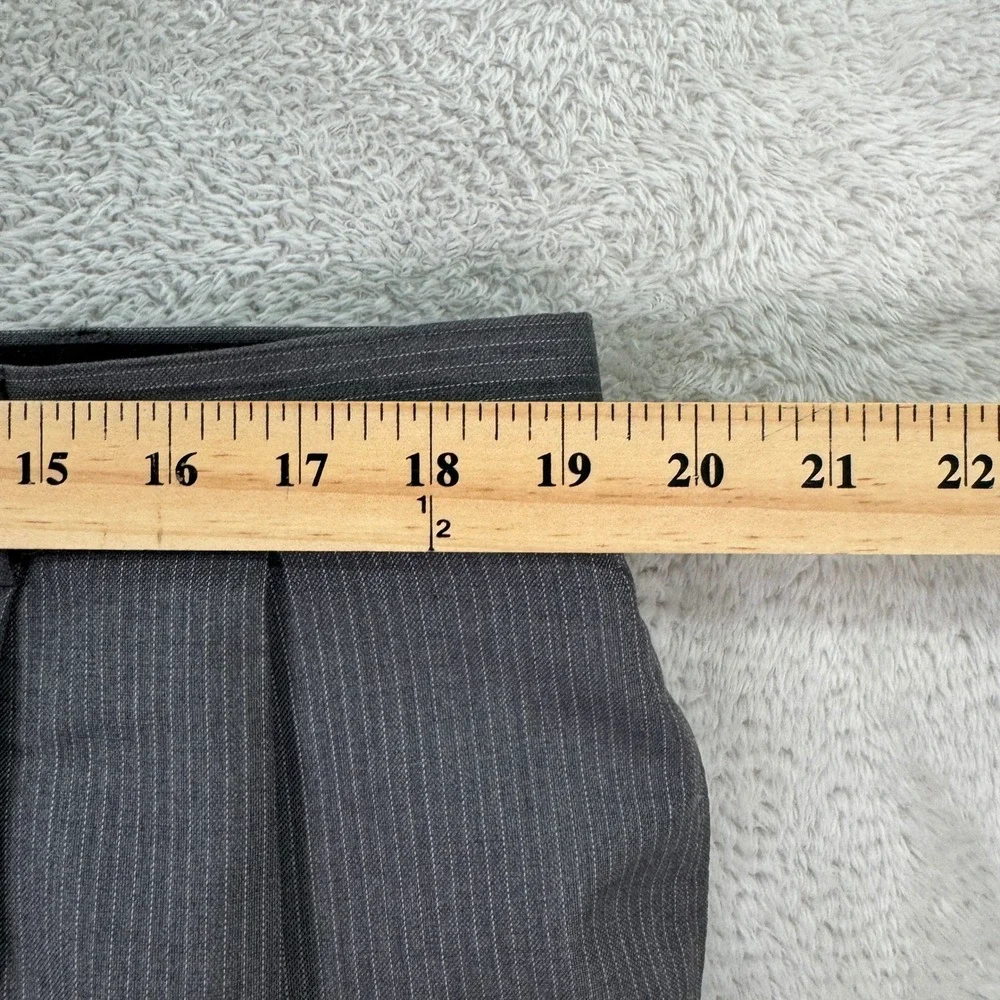 Jos A Bank Signature Collection Mens 48XL Gray Pinstripe Wool Silk Suit 38x36 - Picture 16 of 16